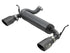 aFe 2007-2018 Jeep Wrangler (JK) V6 2.5" 409 SS Axle-Back Exhaust w/ Black Tips - AFE49-48061-B