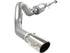 aFe 2011-2014 Ford F-150 EcoBoost V6 3.5L 4" AL Cat-Back w/ Polish Tip - AFE49-03041-P