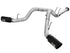 aFe 2011-2014 Ford F250/F350 6.7L AL 4" DPF-Back Split Rear w/ Black Tips - AFE49-03065-B