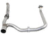 aFe 2012-2018 Jeep Wrangler 3.6L Twisted Steel Loop Delete D/P & Y-Pipe SS - AFE48-46210