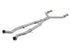 aFe 2014-2023 Infiniti Q50/Q60 3.0L SS 2.5" Y-Pipe/Mid-Pipe Exhaust System - AFE49-36131