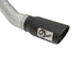 aFe 2015-2020 Ford F-150 V6 3.5 AL 4" Cat-Back Exhaust w/ Black Tip - AFE49-03069-B