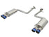 aFe 2015-2023 Lexus RC 2.0/3.5L SS 2" Axleback w/ Polished Blue Tips - AFE49-36037-L