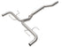 aFe 2017-2021 Alfa Romeo Giulia Mach Force-Xp 2" to 2.5" Axle-Back - AFE49-36902