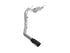 aFe 2017-2022 Ford F-250/F-350 6.2/7.3 3.5" SS Axle-Back w/ Black Tips - AFE49-43116-B