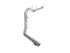 aFe 2017-2022 Ford F250/F350 3.5" SS AxleBack w/ Polish Tip no Muffler - AFE49-43116NM-P