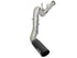 aFe 2017-2022 Ford F250/F350 6.7 5" DPF-Back AL Exhaust w/ Black Tip - AFE49-03090-B