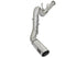 aFe 2017-2022 Ford F250/F350 6.7 5" DPF-Back AL Exhaust w/ Polish Tip - AFE49-03090-P