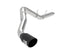 aFe 2019-2022 Dodge Ram 6.7 5" AL DPF-Back Exhaust System w/Black Tip - AFE49-02075-B