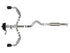 aFe 2023-2024 Toyota GR Corolla 1.6L Triple Exit Catback Exhaust w/ Black Tips - AFE49-36067-B
