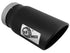 aFe Black Exhaust Tip w/ "aFe Power" 5" Inlet x 6" Outlet x 12" Length - AFE49T50601-B12