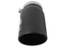aFe Black Exhaust Tip w/ "aFe Power" 5" Inlet x 6" Outlet x 12" Length - AFE49T50601-B12