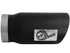 aFe Black Exhaust Tip w/ "aFe Power" 5" Inlet x 6" Outlet x 12" Length - AFE49T50601-B12