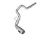 aFe Large Bore-HD 3in 409-SS DPF-Back Exhaust System w/ Polished Tip 14-19 RAM 1500 V6 3.0L (td) - AFE49-42065-P