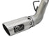 aFe Large Bore-HD 4in 409-SS DPF-Back Exhaust w/Dual Polished Tips 2017 GM Duramax V8-6.6L (td) L5P - AFE49-44086-P
