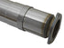 aFe Large Bore-HD 5in DPF Back 409 SS Exhaust System w/Black Tip 2017 Ford Diesel Trucks V8 6.7L(td) - AFE49-43090-B