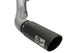 aFe Large Bore-HD 5in DPF Back 409 SS Exhaust System w/Black Tip 2017 Ford Diesel Trucks V8 6.7L(td) - AFE49-43090-B