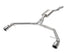 afe MACH Force-Xp 13-16 Audi Allroad L4 SS Axle-Back Exhaust w/ Polished Tips - AFE49-36437-P