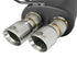 aFe MACH Force-Xp 2-1/2in 304 SS Cat-Back Exhaust w/Polished Tips 05-08 BMW Z4 M Coupe (E86) L6 3.2L - AFE49-36339-P