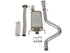 aFe MACH Force XP Cat-Back Stainless Steel Exhaust Syst w/Polished Tip Toyota Tacoma 05-12 L4-2.7L - AFE49-46031-P