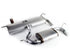 aFe MACHForce XP 07-17 Jeep Wrangler V6-3.6/3.8L 409 SS 2.5in Axle-Back Exhaust - AFE49-46219