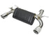 aFe MACHForce XP 16-17 BMW 340i/iX 440i/iX L6-3.0L (t) SS Axle-Back Exhaust w/Polished Tips - AFE49-36335-P
