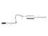 aFe MACHForce XP 2.5in 304-SS Exhaust Cat-Back w/ Black Tip 10-19 Toyota 4Runner V6-4.0L - AFE49-36040-1B
