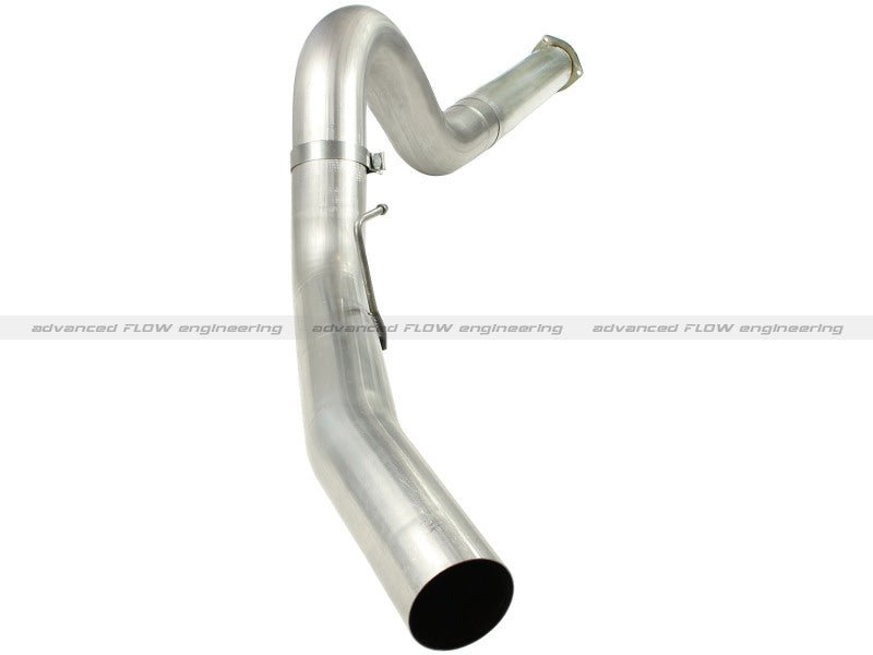 aFe MACHForce XP 5in DPF-Back Stainless Steel Exh Sys, No tip,Ford Diesel Trucks 11-14 V8-6.7L - AFE49-43055