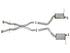 aFe MACHForce XP Cat-Back Exhaust Stainless No Tips 12-15 Jeep Grand Cherokee SRT/SRT-8 V8 Hemi 6.4L - AFE49-48053