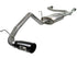 aFe MACHForce XP Exhaust Cat-Back 2.5/3in SS-409 w/ Black Tip 04-12 Nissan Titan V8 5.6L - AFE49-46102-B