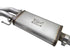 aFe Rebel Exhausts 3in SS Cat-Back 15-16 Ford F-150 EcoBoost V6 2.7/3.5L V8 5.0L w/ Black Tips - AFE49-43081-B
