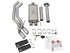 aFe Rebel Exhausts 3in SS Cat-Back 15-16 Ford F-150 EcoBoost V6 2.7/3.5L V8 5.0L w/ Black Tips - AFE49-43081-B