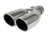 aFe Rebel Series 2.5in 409 SS Axle-Back Exhaust Polished 07-18 Jeep Wrangler (JK) V6-3.6L/3.8L - AFE49-48086-P