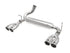 aFe Rebel Series 2.5in 409 SS Axle-Back Exhaust Polished 07-18 Jeep Wrangler (JK) V6-3.6L/3.8L - AFE49-48086-P