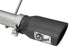 aFe Rebel Series CB 2.5in Dual Center Exit SS Exhaust w/ Black Tips 07-15 Jeep Wrangler 3.6L/3.8L V6 - AFE49-48056-B