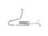 aFe Takeda 2-1/2in 304 SS Axle-Back Exhaust 18-21 Hyundai Kona L4 1.6L (t) - AFE49-37017