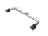 aFe Takeda 2-1/2in 304 SS Axle-Back Exhaust w/ Carbon Fiber Tips 14-18 Mazda 3 L4 2.0L/2.5L - AFE49-37014-C