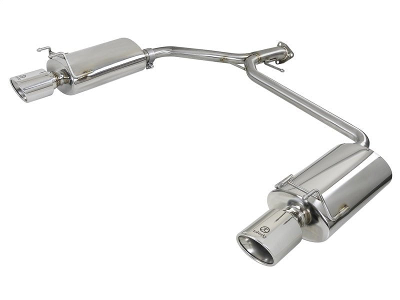 aFe Takeda 2013-2017 Honda Accord Sedan 2.4/3.5L Axle-Back w/ Polished Tips - AFE49-36604