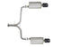 aFe Takeda 2013-2017 Honda Accord Sedan 2.4/3.5L SS Axleback Exhaust w/ Black Tips - AFE49-36604-B