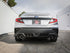 aFe Takeda 2022-2024 Subaru WRX 2.4L 3" to 2.5" 304 SS Catback w/ 4" Polished Tips - AFE49-36809-P