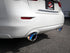 aFe Takeda 2.5in 304 SS Cat-Back Exhaust System w/ Blue Flame Tips 16-18 Infiniti Q50 V6-3.0L (tt) - AFE49-36132NM-L