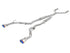 aFe Takeda 2.5in 304 SS Cat-Back Exhaust System w/ Blue Flame Tips 16-18 Infiniti Q50 V6-3.0L (tt) - AFE49-36132NM-L