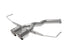aFe Takeda 3in-2.5in 304 SS Axle-Back Exhaust w/Polished Tip 19-20 Hyundai Veloster I4-1.6L(t) - AFE49-37012-P