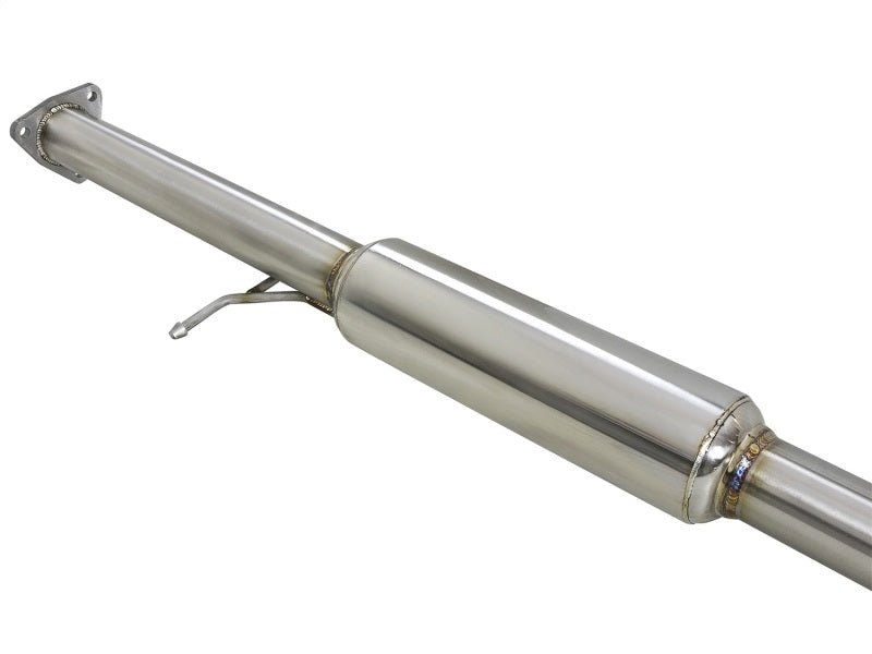 aFe Takeda Exhaust 304SS Dual Cat-Back w/ Black Tips 13-17 Honda Accord LX/EX/EX-L Sedan L4 2.4L - AFE49-36605-B