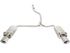aFe Takeda Exhaust 304SS Dual Cat-Back w/ Polished Tips 13-17 Honda Accord LX/EX/EX-L Sedan L4 2.4L - AFE49-36605