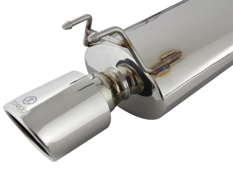 aFe Takeda Exhaust 304SS Dual Cat-Back w/ Polished Tips 13-17 Honda Accord LX/EX/EX-L Sedan L4 2.4L - AFE49-36605