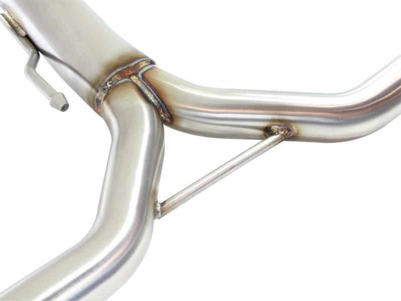 aFe Takeda Exhaust 304SS Dual Cat-Back w/ Polished Tips 13-17 Honda Accord LX/EX/EX-L Sedan L4 2.4L - AFE49-36605