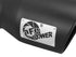 aFe Universal Black Exhaust 3" Inlet/4.5" Outlet/9" Length Bolt-On - AFE49T30451-B09