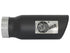 aFe Universal Black Exhaust Tip 3.5" Inlet/4.5" Outlet/12" Length Clamp-On - AFE49T35451-B12