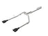 aFe 2020-2023 Jeep Gladiator JT 3.6L 304SS Catback w/ Quad Black Tips - AFE49-38084-B